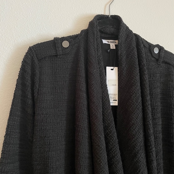 "NEW" BB Dakota black Cardigan/ long jacket - Picture 6 of 6